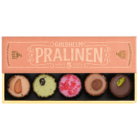 5er Pralinenbox ohne Alkohol