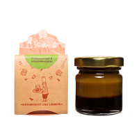 Praline im Glas - Pistaziennougat & Johannisbeere