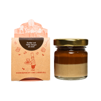 Praline im Glas - Haselnuss-Schichtnougat mit Zimt