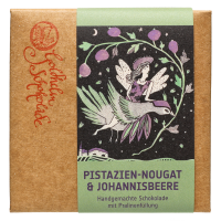 Canache - Pistaziennougat & Johannisbeere