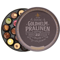 22er Pralinendose mit Alkohol